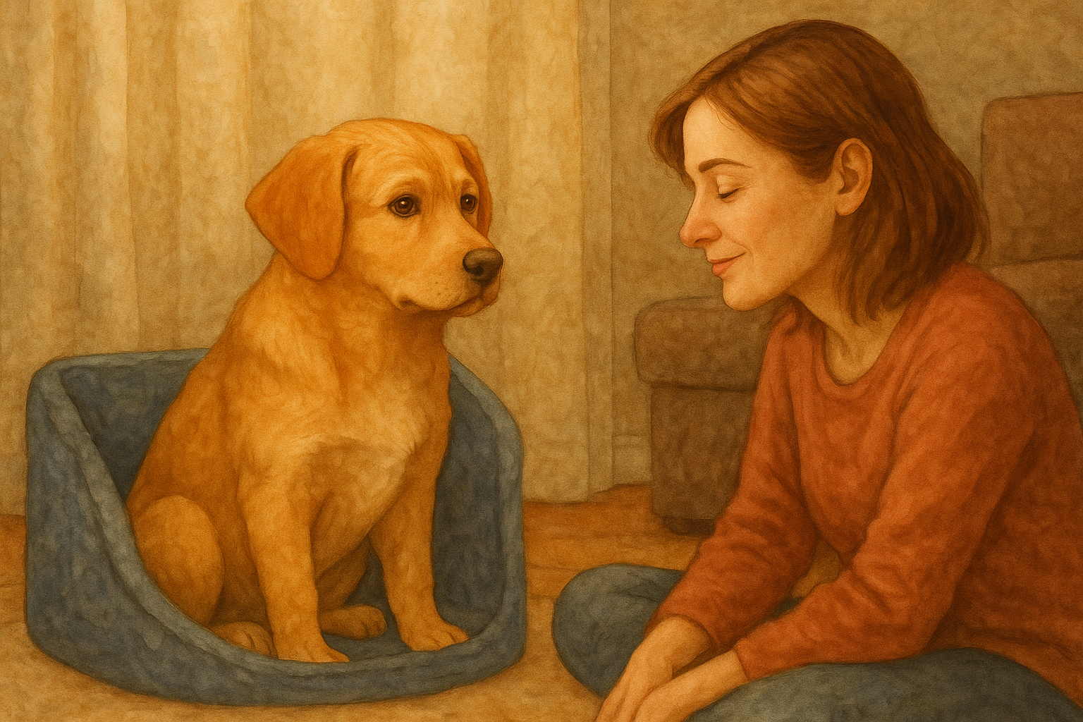 🐾 Bailey’s Journey: Chapter 2 – Learning to Trust My Human