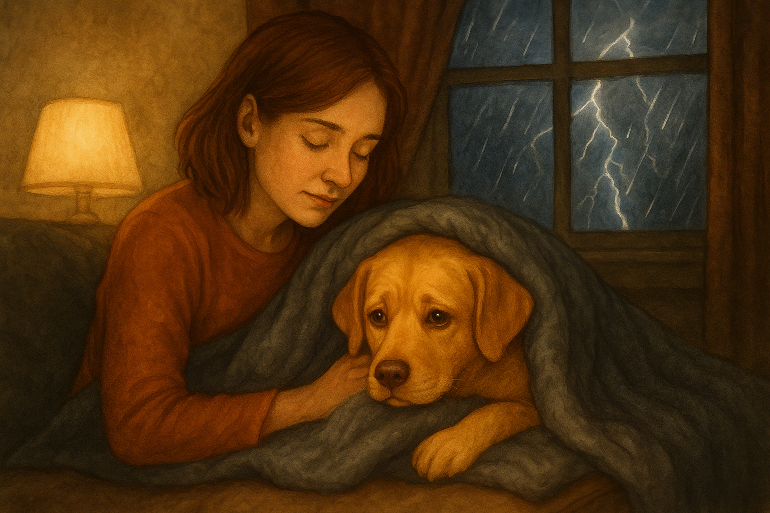 🐾 Bailey’s Journey – Chapter 4: The Night That Roared